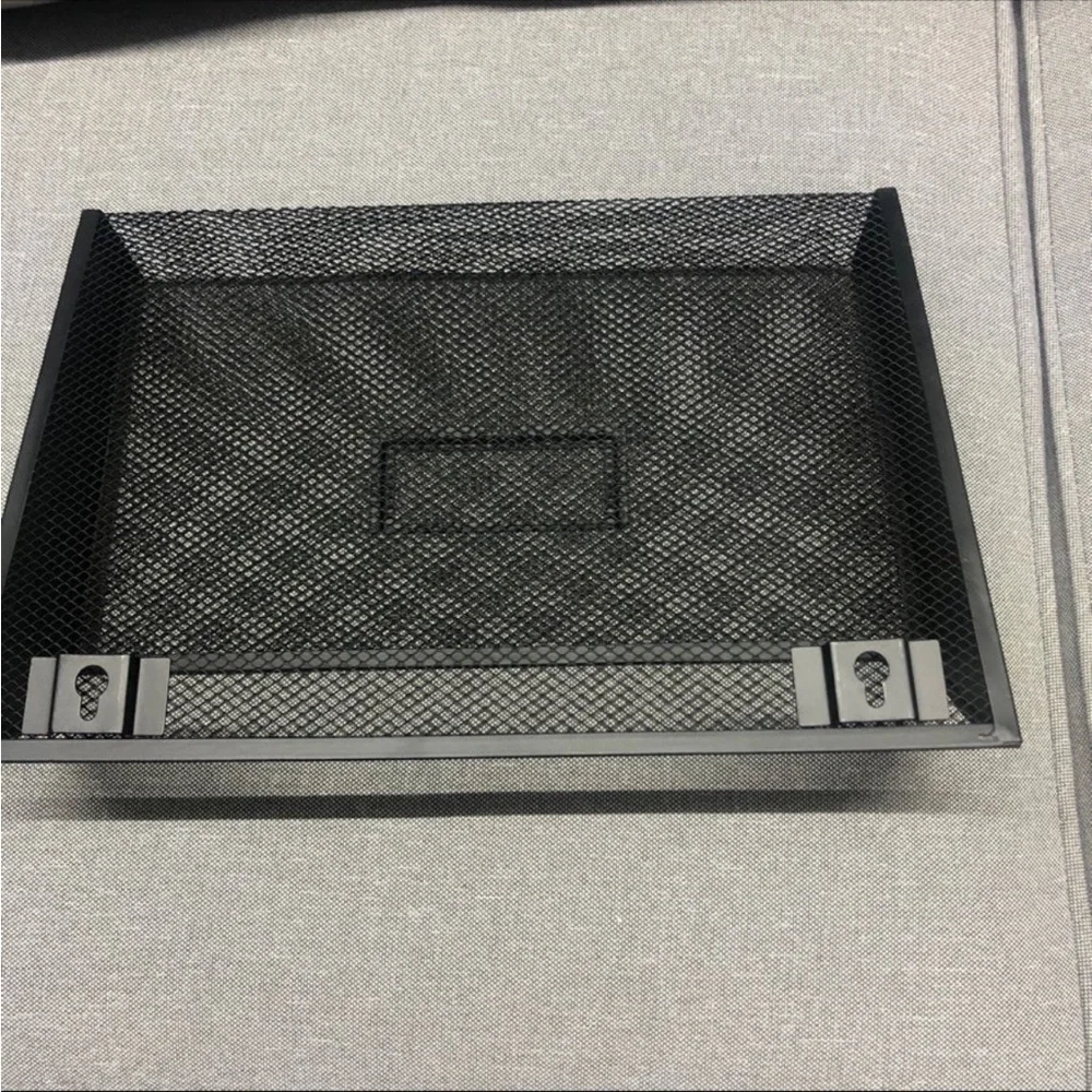 Black Mesh Wall File Organizer
